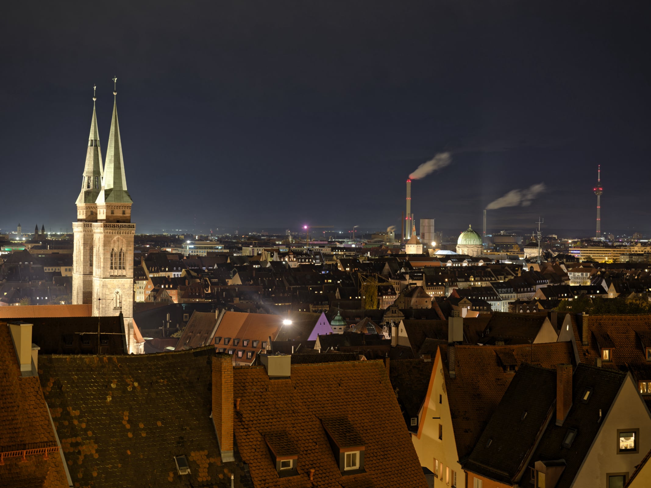 Nürnberg von der Kaiserburg